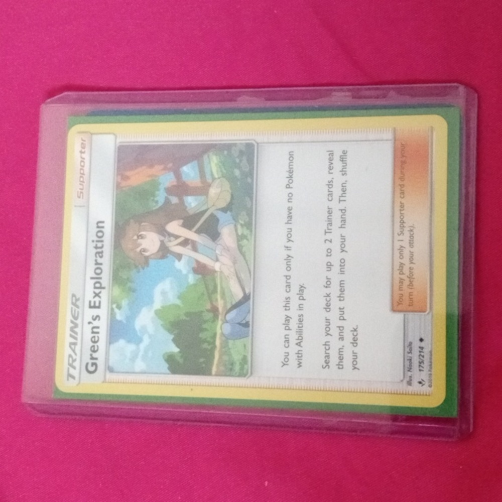 Pokemon : SM UNBROKEN BONDS GREEN'S EXPLORATION 175/214 UNCOMMON